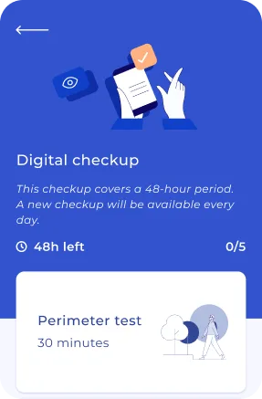 Step 4 — Start recording your symptoms