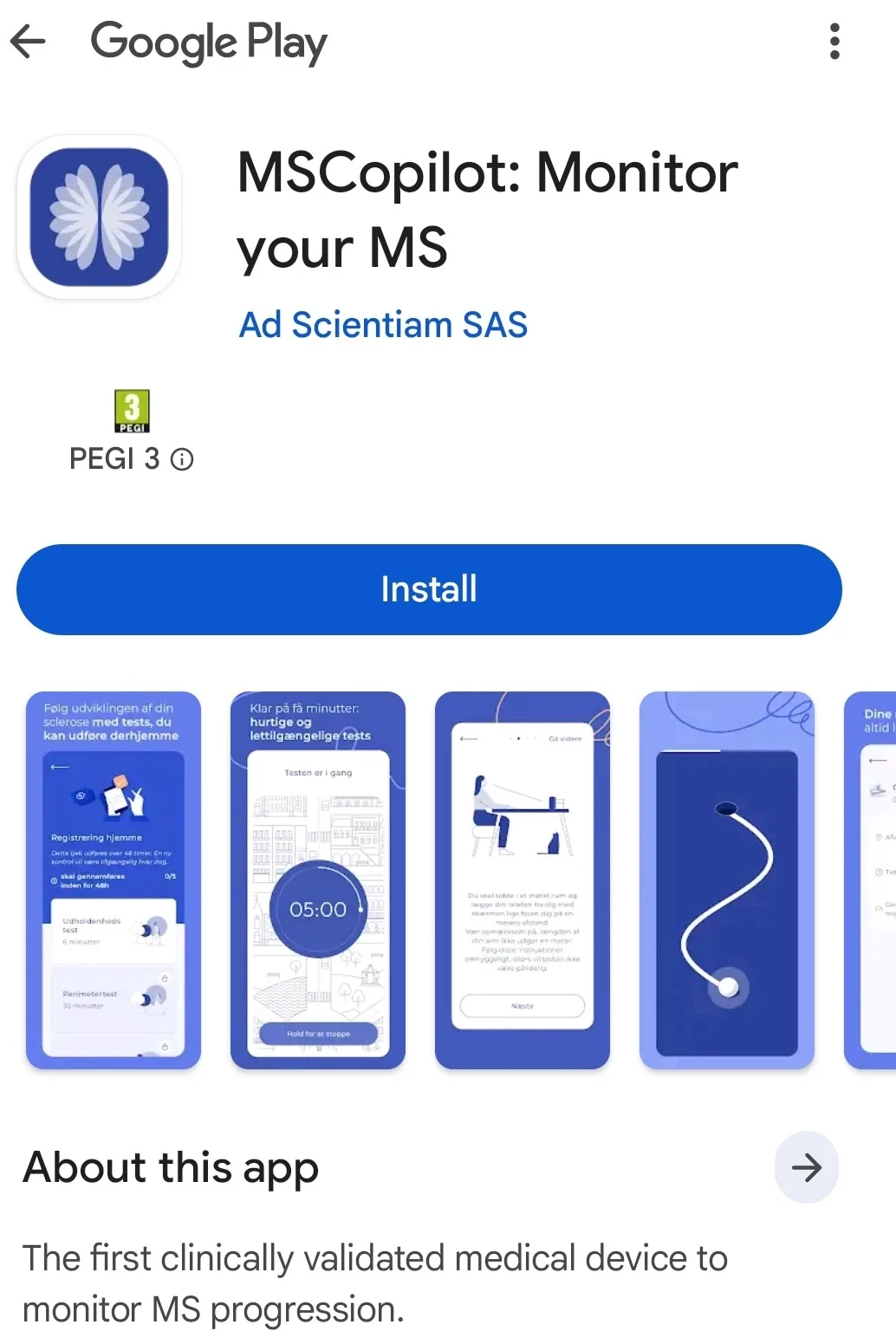 Étape 1 — Installez l'application
